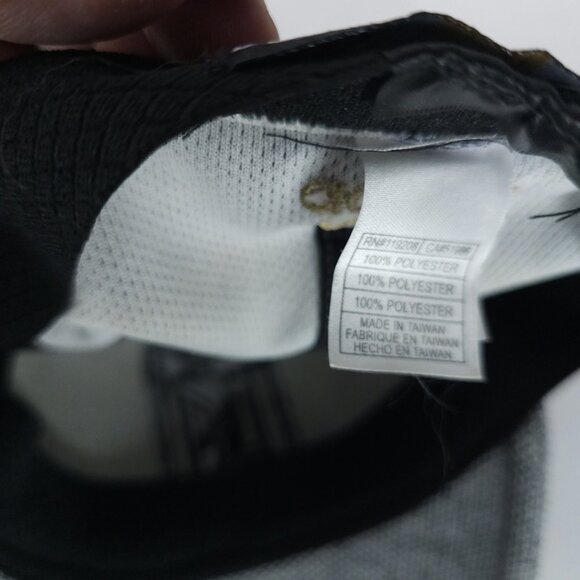 Los Angeles FC Hat Cap Fitted Mens XL Gray MLS Soccer Adidas Poly Blend Modern - Picture 5 of 6